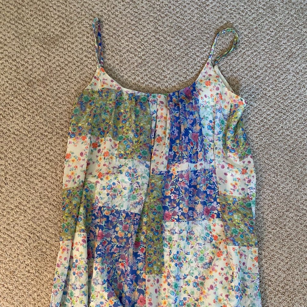 Anthropologie Floral Summer Dress
